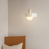 LED Pendelleuchte Rund in Zweifarbigem Design für Schlafzimmer