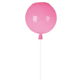 Mehrfarbige Deckenlampe im Ballon-Design aus Acryl