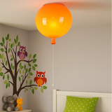 Mehrfarbige Deckenlampe im Ballon-Design aus Acryl