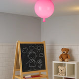 Mehrfarbige Deckenlampe im Ballon-Design aus Acryl