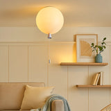 Mehrfarbige Deckenlampe im Ballon-Design aus Acryl