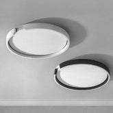 Moderne dimmbare LED-Deckenleuchte im C-Ring Design