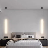 Höhenverstellbare LED Pendelleuchte im Nordischen Stil für Schlafzimmer
