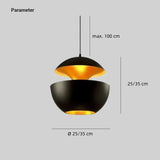 Kreative Pendelleuchte in Apfelform für das Esszimmer