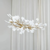 Kronleuchter Große Moderne Keramik Ginkgoblätter