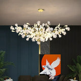 Kronleuchter Große Moderne Keramik Ginkgoblätter