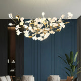 Kronleuchter Große Moderne Keramik Ginkgoblätter