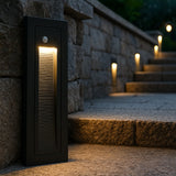 LED Außen Wandeinbauleuchte mit Bewegungsmelder für Treppen