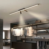 LED Deckenleuchte Balken mit 360° schwenkbaren Spots