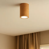 LED Deckenleuchte aus Eiche im nordischen Design