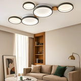 LED Deckenleuchte mit Ringdesign im Nordic Stil