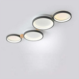 LED Deckenleuchte mit Ringdesign im Nordic Stil