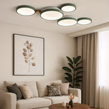 LED Deckenleuchte mit Ringdesign im Nordic Stil