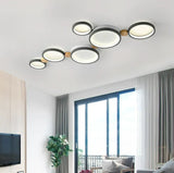 LED Deckenleuchte mit Ringdesign im Nordic Stil