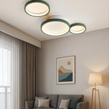 LED Deckenleuchte mit Ringdesign im Nordic Stil