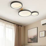 LED Deckenleuchte mit Ringdesign im Nordic Stil