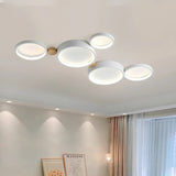 LED Deckenleuchte mit Ringdesign im Nordic Stil