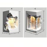 LED Einbau Gipswandleuchte mit Bewegungssensor für Ecken