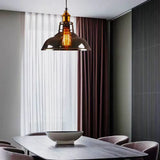 LED Hängelampe aus Glas im Industrie-Stil für Esszimmer