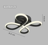 LED Modern Deckenleuchte Ringblüten Design für Flur