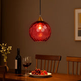 LED Pendelleuchte aus Glas im Wasserwellen-Design für Esszimmer