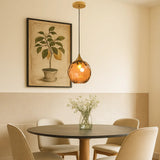 LED Pendelleuchte aus Glas im Wasserwellen-Design für Esszimmer