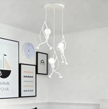 LED Pendelleuchte im kreativen Eisen-Design