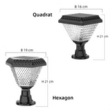 LED Sockelleuchte Solar Wasserdicht für den Außenbereich