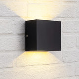 LED Up-Down Wandleuchte für Außenbereich mit verstellbarem Lichtstrahl