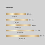 LED Wandleuchte mit Schlitz-Design für modernes Wohnzimmer