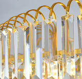 Luxuriöser Facettierter Kristall Kronleuchter mit Mehrstöckigem Design