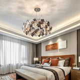 LED Kristall Kronleuchter Ringform für Schlafzimmer