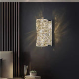 Luxus Wandleuchte mit K9-Kristallglas für Schlafzimmer