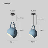 Macaron Pendelleuchte mit Drehbarem Design für Esszimmer