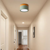 Makaron LED-Deckenstrahler in Zylinderform für Flur