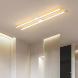 Moderne LED-Deckenleuchte im Doppelbalken-Design
