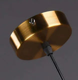 Moderne LED Pendelleuchte Glas für Bettkopf