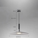 Moderne UFO Design LED Hängeleuchte für Esszimmer