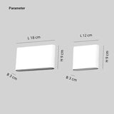 Moderne Ultradünne LED Wandleuchte für Treppenhaus