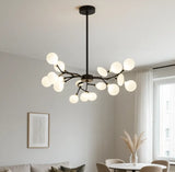 Moderner LED-Kronleuchter im Firefly-Design