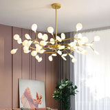 Moderner LED-Kronleuchter im Firefly-Design
