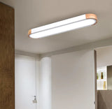 Oval LED Deckenleuchte mit zweifarbigem Design