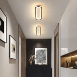 Ultraflache ovale dimmbare LED-Deckenleuchte für den Flur