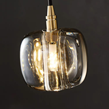 Moderne LED Kristallpendelleuchte im Apfelform Design für Esszimmer