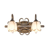 Wandleuchter Messing im amerikanischen Vintage LED Stil - Clowas.de