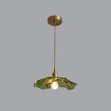 Ausgefallene Deckenleuchten Flur Nordisch schlicht Lotosglas - Clowas.de