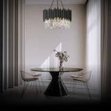 Ausgefallene Pendelleuchte in schwarzem nordischen Luxusdesign - Clowas.de