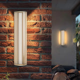 Aussenwandleuchte LED stilvolle Glas moderne Beleuchtung - Clowas.de