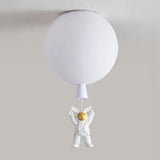 Babyzimmer Deckenleuchte mit bunten Ballons und Astronaut - Clowas.de