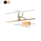 Bad Spiegelleuchte mit Schalter im retro einfachen Stil - Clowas.de